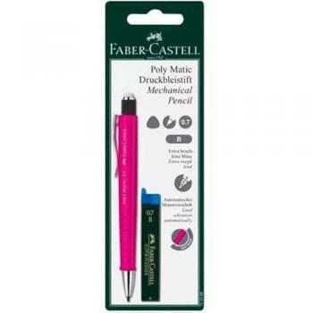Pennor Faber-Castell Grip Matic Rosa 0,7 mm (5-pack)
