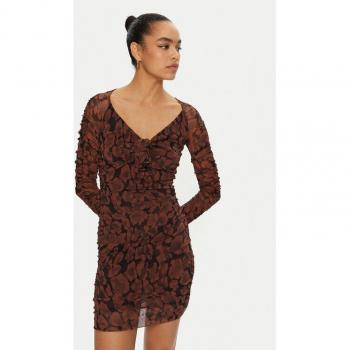 PINKO Damenkleid Ribolla 103298 A1RB Braun Slim Fit