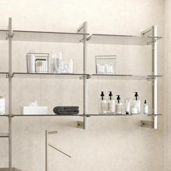 Emuca Kit Structure Modulaire Zero – Fixations Murales Incluses