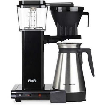 Moccamaster KBGT 741 Filterkaffeemaschine mit Thermoskanne, 1,25 l, Schwarz