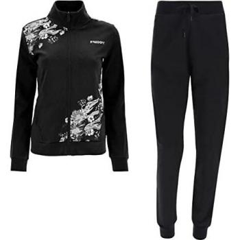 Freddy Tuta Sportiva Nero Floreale XL