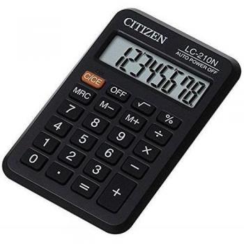 Calculadora de bolsillo pequeña Citizen LC-210NR económica