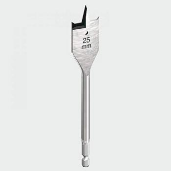 Timco Silver Flat Wood Bit 8.0 x 152