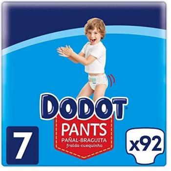 Dodot Pants Pannolino Mutandina Taglia 7, 92 pz