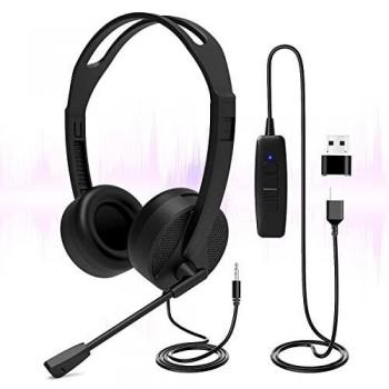 Laptop & Tablet Headset for Calls and Gaming