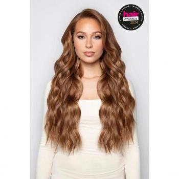 Blazing Gold 22 Curly Clip‑In Hair