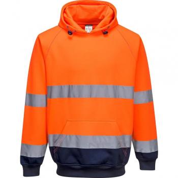 Sweat‑shirt à Capuche Bicolore HV – Portwest – B316 – UPF 50+ – EN ISO 20471, RIS 3279-TOM