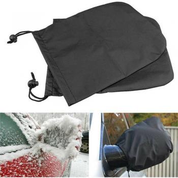 33x27CM Auto Rearview Mirror Cover for Winter