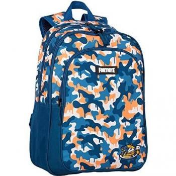 MOCHILA BLUE CAMO FORTNITE 42CM