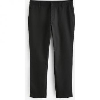 Next Black Smart Trousers – Slim‑Fit Hose mit klarer Front