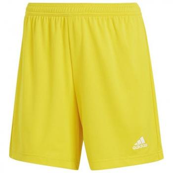 Adidas Damen-Shorts Performance Entrada 22 – Gelb L (42‑44)