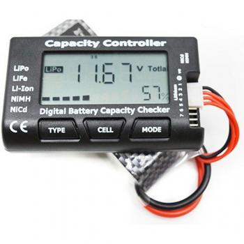 Digital Battery Capacity Tester for LiPo, LiFe, Li-ion, NiCd, NiMH