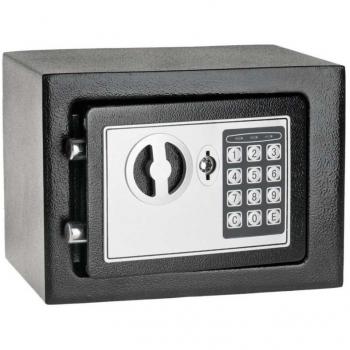 Safe Digitale Trade Shop – Acciaio, Tastierino & Chiave di Emergenza