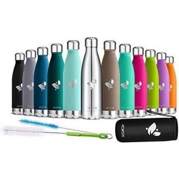 Aorin Powder Coated Stainless Steel Water Bottle
