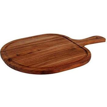 Antique Valley Acacia Food Paddles – 30×1.5 cm, Six-Piece Rustic Wooden Set