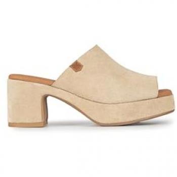 Zuecos de Tacón Ancho para Mujer