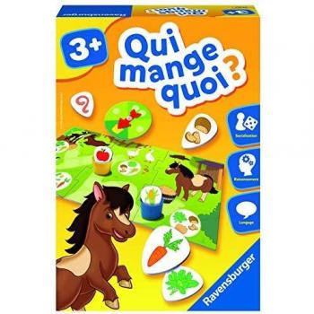 QUI MANGE QUOI ? RAVENSBURGER 24034