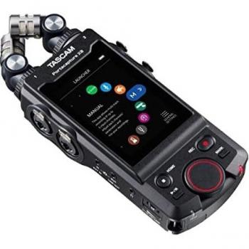 TASCAM Portacapture X8 32bit Float 192kHz (High Resolution) 8 Track Portable Recorder Podcast USB Microphone Youtube ASMR