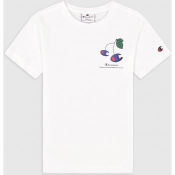 T-shirt Junior Bianco Girocollo in Cotone