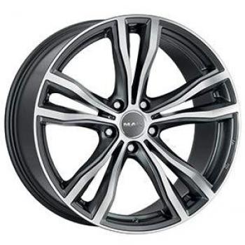 Rim MK‑X‑Mode 10.5×21 5×112 ET 43, Acabado Gun Metallic Mirror