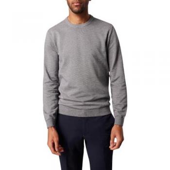 Navy-Rundhals-Pullover „Strick RH“ – Herrenmodelle M