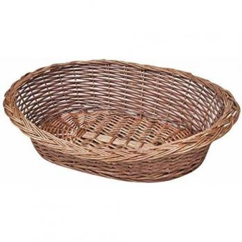 Willow Dog Basket/Pet Bed Natural 70 cm Vidaxl