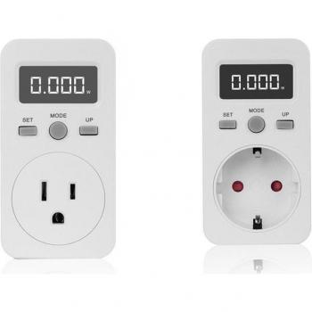 Detector de Voltaje y Corriente 230V 16A con LCD