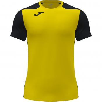 Joma Record II Bicolor T-Shirt Gelb/Schwarz