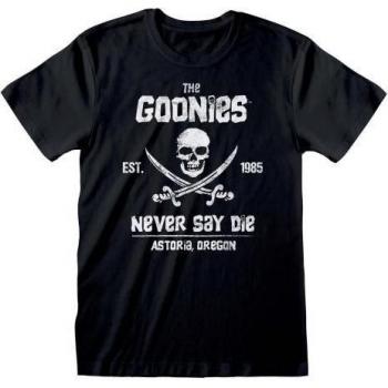 Goonies T-shirt lunga manica 4XL nero: Never Say Die