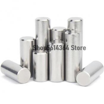 M2 Dowel Pins Stainless Steel 100 Pcs Lengths 5/6/8/10/12mm