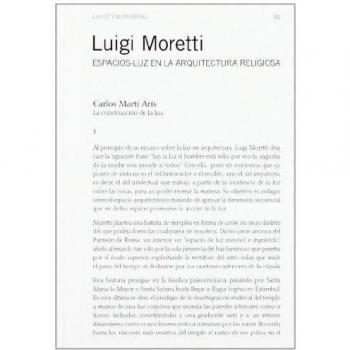 ESPACIOS-LUZ EN LA ARQUITECTURA