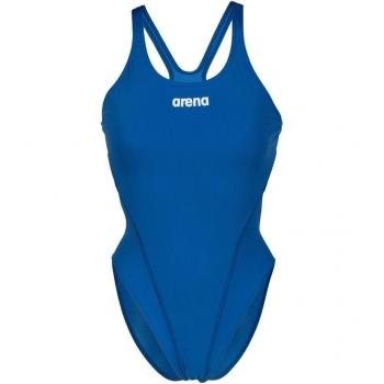 Bañador de natación Arena Team Swim Tech Solid Mujer Royal/White