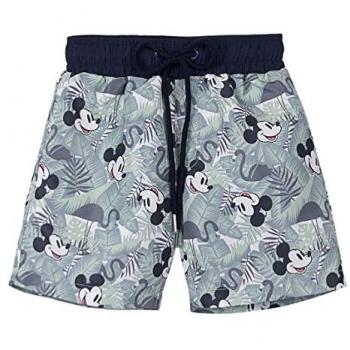 Bermudas de Baño Verde Claro con Mickey para Niños 6A
