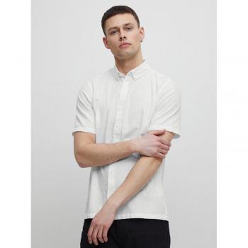 Weißer Casual Business Shirt, Regular Fit – 20504654