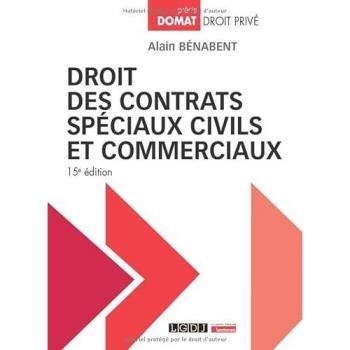 Droit des contrats spéciaux civils et commerciaux