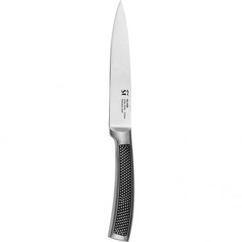 San Ignacio: Set de Utensilios de Cocina con Sartén Grill y Wok de 28 cm y Cuchillo Multiusos
