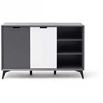 MCA furniture Highboard »Netanja«, Breite ca. 137 cm grau