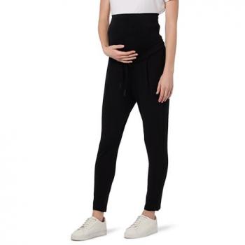 Pantalón Negro Plisado Maternidad Vero Moda 'VMMEva'