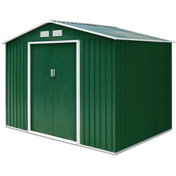 Caja de Acero para Herramientas – 213x127x185 cm, Colores Oscuro/Gris