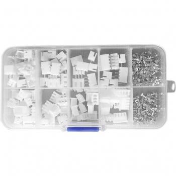 Terminal XH 250pcs 2,54 mm – Connecteur 2 à 4 broches