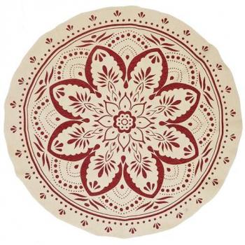 Piatto Esterno Mandala Neon 120 cm