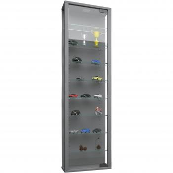 Silver Stano Maxi Wall Cabinet with LED Illumination
