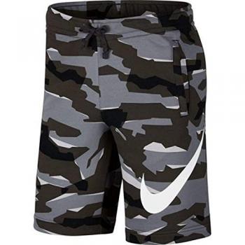 Nike Herren Sportswear Camo QS Shorts in Cargo Khaki ohne Weiß und Größe S