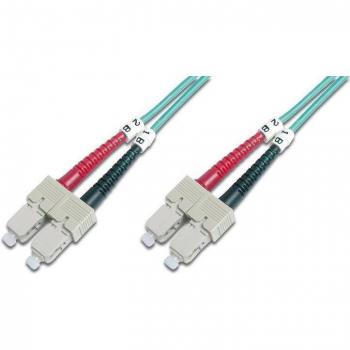 ACT 10 meter LSZH Multimode 50/125 OM4 fiber patch cable duplex with SC connectors (CAT6, 10 m), Netzwerkkabel