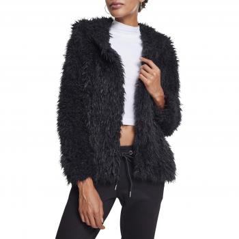 Premium Urban Classic Plus‑Size Teddy Parka with Hood