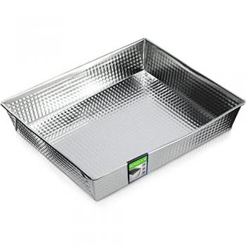 Silver KADAX Rectangular Oven Pan – 12 by 10