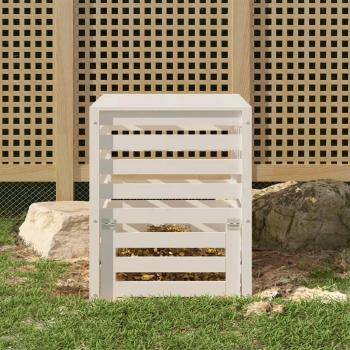 Composteur robuste en pin – taille 63,5 × 63,5 × 77,5 cm