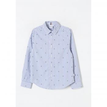 Chemise BOSS Garçon 16A Blanc Longue