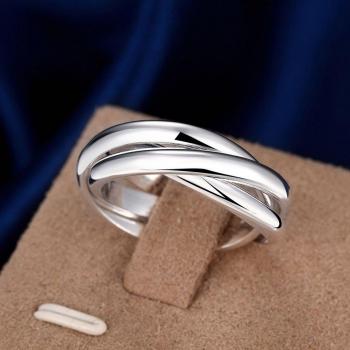 Anillo Hombre con Diseño de Tercera Curva