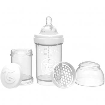 Biberón Anticólicos 180ml Blanco Twistshake
